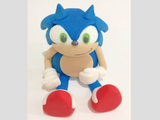 sonic cake topper decoration