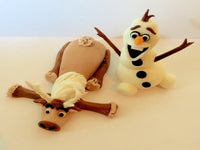 Frozen cake topper Sven and Olaf
