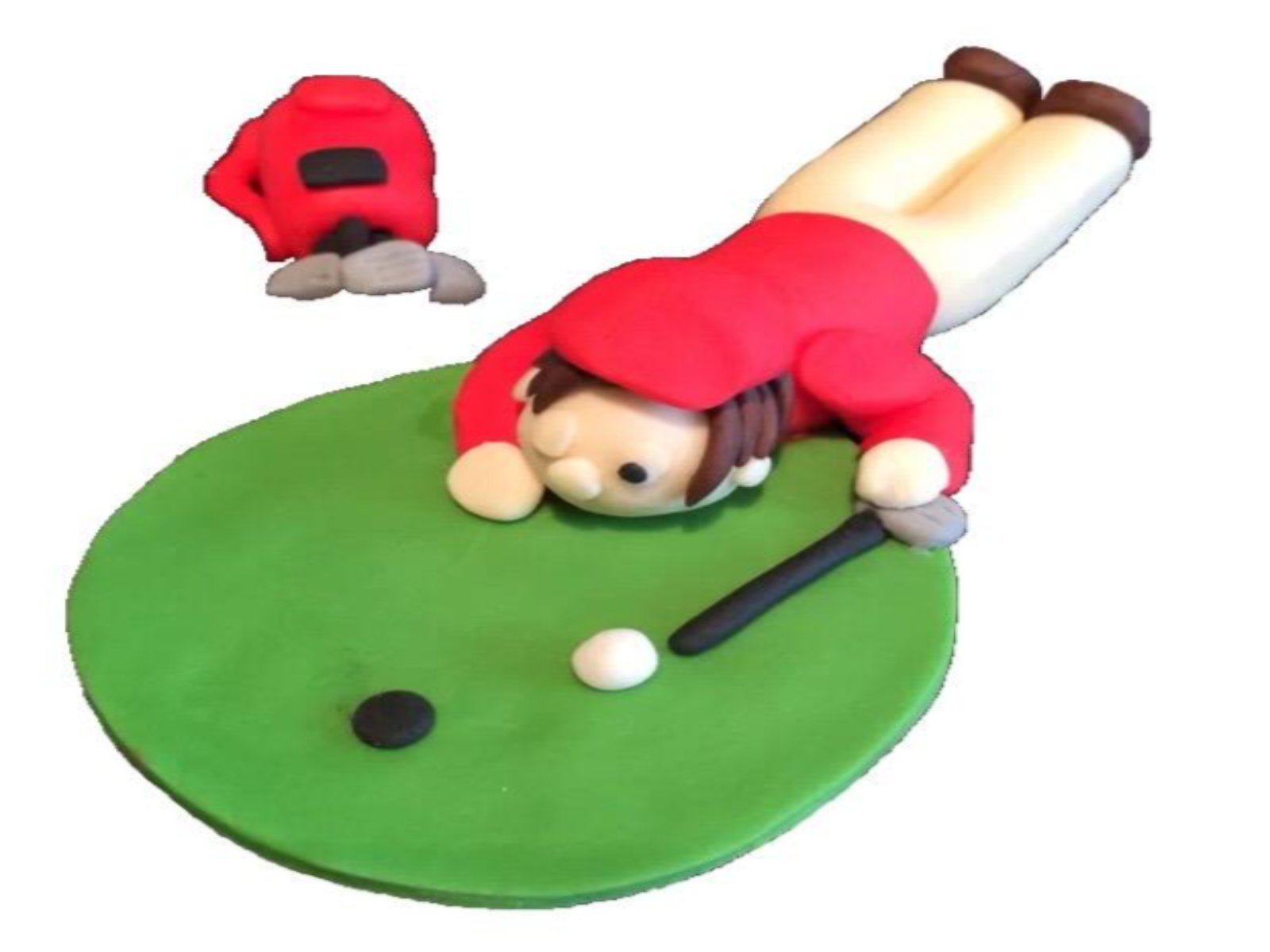 Personalised Golf Cake Topper  Truffles Bakers & Confectioners LTD