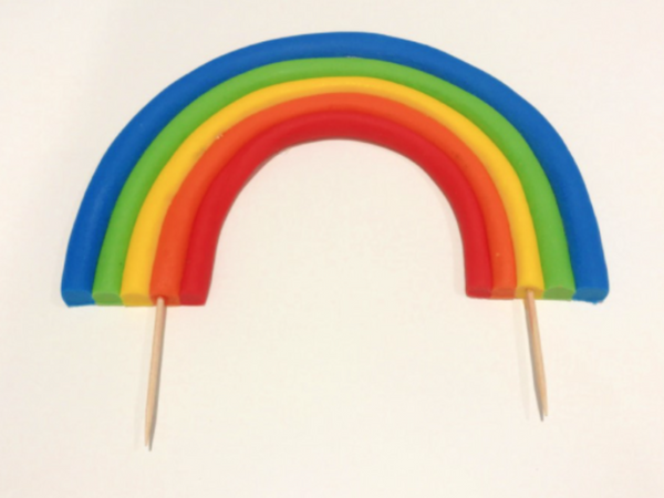 Rainbow Trolls Cake Topper Decoration