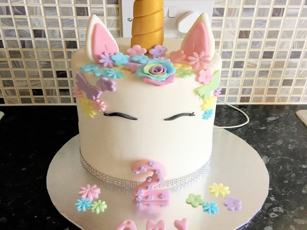 Edible Unicorn cake Topper decorations